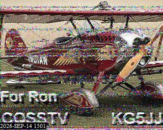 SSTV image from KP4TR_20M