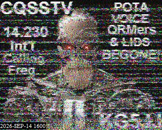SSTV image from KP4TR_20M