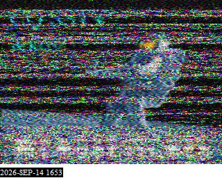 SSTV image from KP4TR_20M