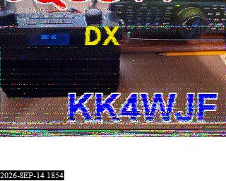 SSTV image from KP4TR_20M