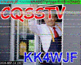 SSTV image from KP4TR_20M