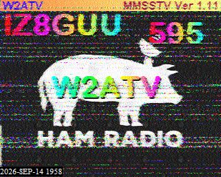 SSTV image from KP4TR_20M