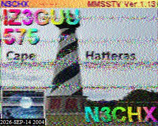 SSTV image from KP4TR_20M