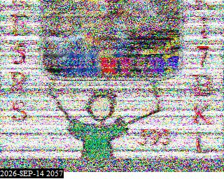 SSTV image from KP4TR_20M