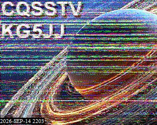 SSTV image from KP4TR_20M