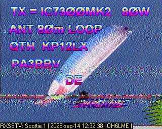 SSTV image from PA0041SWL_20M