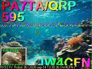 SSTV image from PA0041SWL_20M