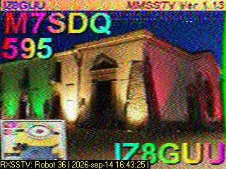 SSTV image from PA0041SWL_20M