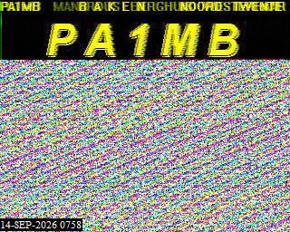 SSTV image from PA3BHW_2M
