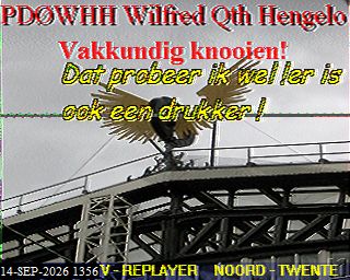 SSTV image from PA3BHW_2M