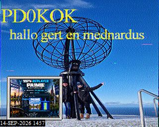 SSTV image from PA3BHW_2M