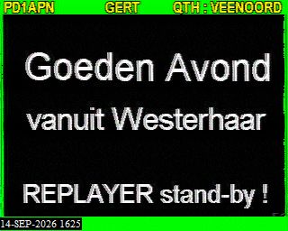 SSTV image from PA3BHW_2M