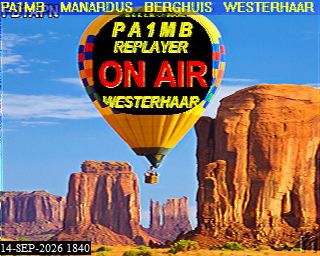 SSTV image from PA3BHW_2M