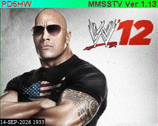 SSTV image from PA3BHW_2M