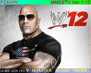 SSTV image from PA3BHW_2M
