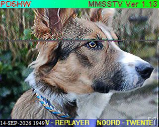 SSTV image from PA3BHW_2M