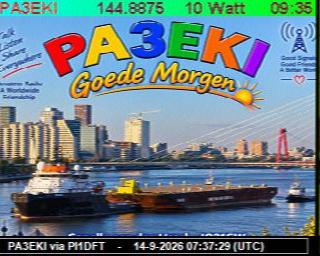 SSTV image from PC1K_2M