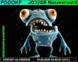 SSTV image from PC1K_2M