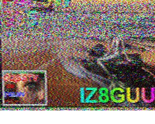 SSTV image from PD2PW_20M
