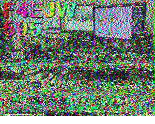 SSTV image from PD2PW_20M