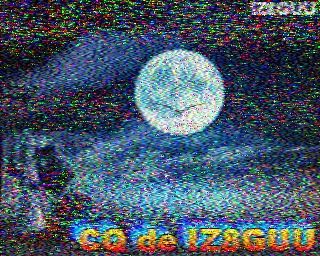 SSTV image from PD2PW_20M