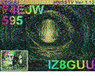 SSTV image from PD2PW_20M