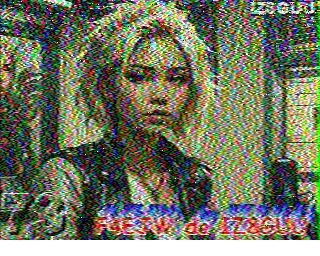 SSTV image from PD2PW_20M