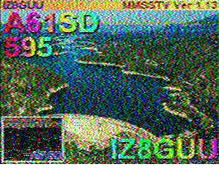 SSTV image from PD2PW_20M