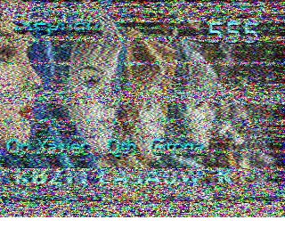 SSTV image from PD2PW_20M
