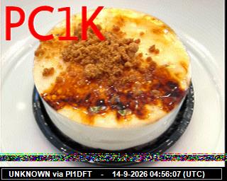 SSTV image from PI1DFT_2M