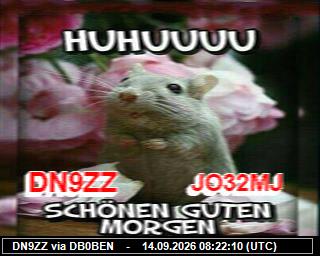 SSTV image from PI1DFT_2M