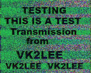 SSTV image from VK2KDK_2M