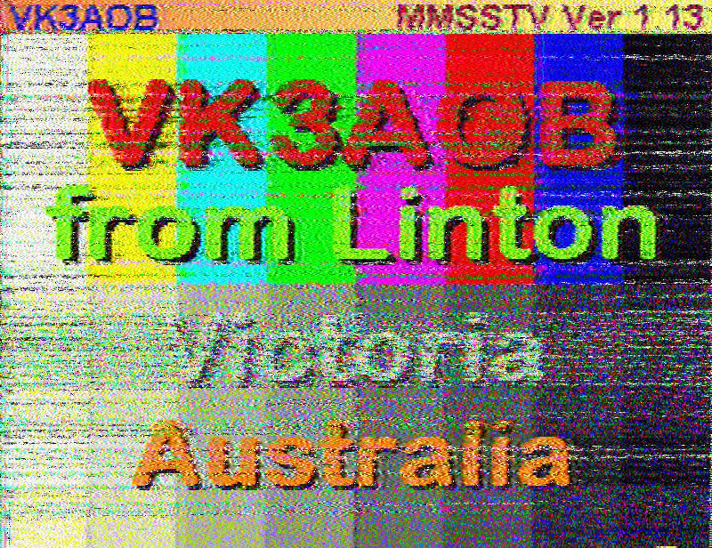 SSTV image from VK2KDK_2M