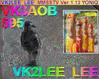SSTV image from VK2KDK_2M