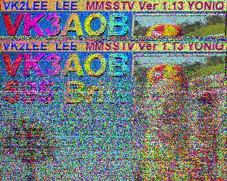 SSTV image from VK2KDK_2M