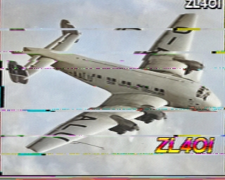 SSTV image from VK3DNH_2M