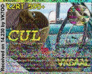 SSTV image from VK7OO_20M