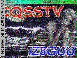 SSTV image from VK7OO_20M