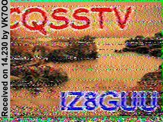 SSTV image from VK7OO_20M