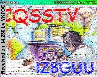 SSTV image from VK7OO_20M