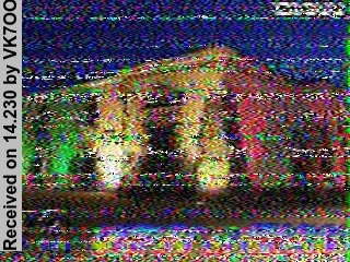 SSTV image from VK7OO_20M