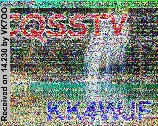 SSTV image from VK7OO_20M