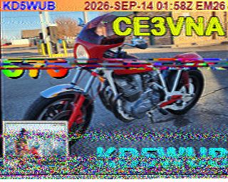 SSTV image from WF3F_20M