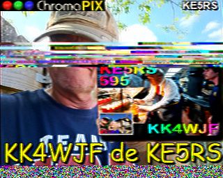 SSTV image from WF3F_20M
