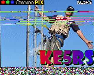 SSTV image from WF3F_20M