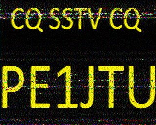 SSTV image from IU0FBK_20M