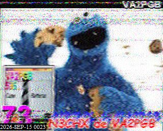 SSTV image from KP4TR_20M