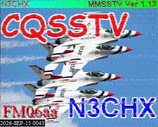 SSTV image from KP4TR_20M