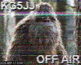 SSTV image from KP4TR_20M