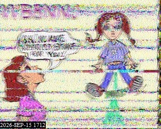 SSTV image from KP4TR_20M